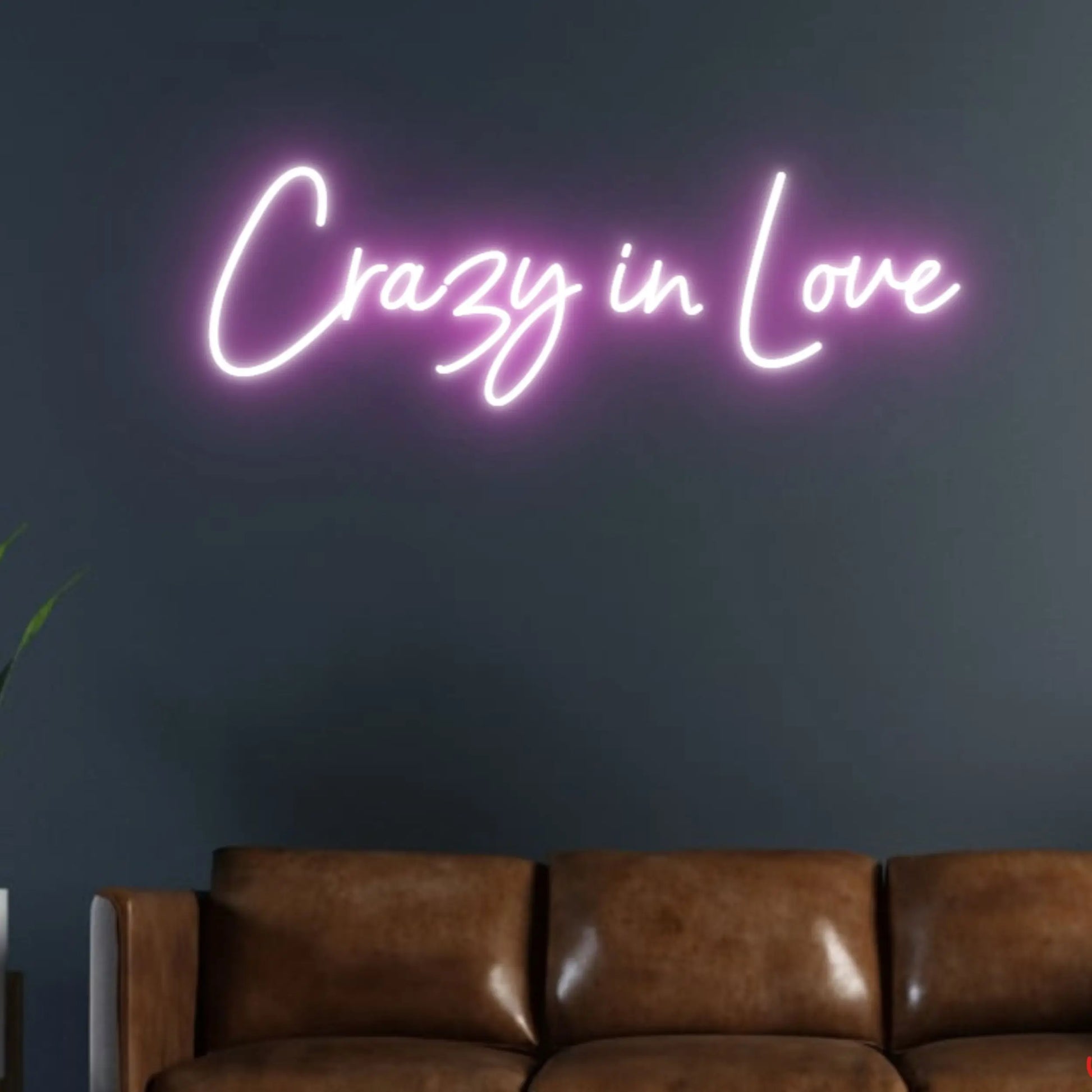 Crazy in Love Wedding Neon Sign Handmade Custom LED Neon Sign Wedding Light Sign Neon LED Sign Neon Lights Custom Neon Gift