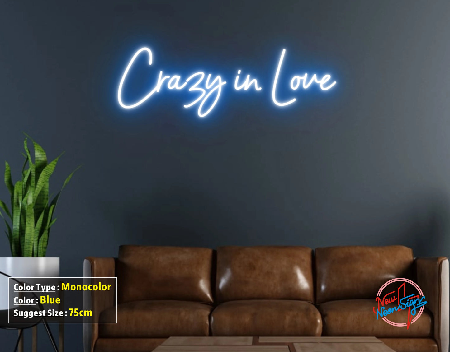 Crazy in Love Wedding Neon Sign Handmade Custom LED Neon Sign Wedding Light Sign Neon LED Sign Neon Lights Custom Neon Gift